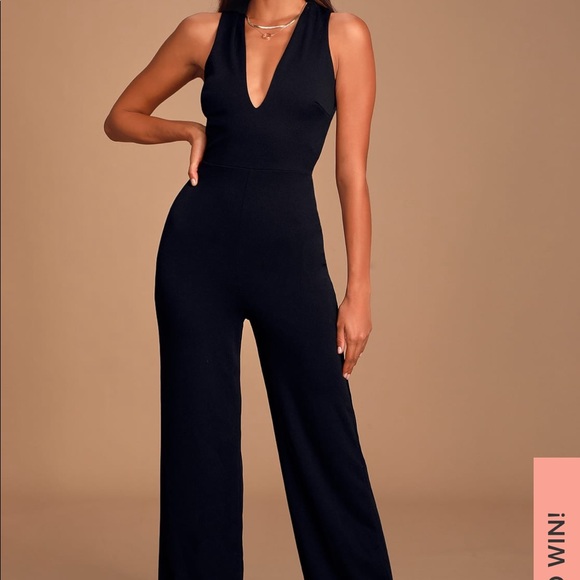 Lulus Pants - lulu’s thinking out loud jumpsuit